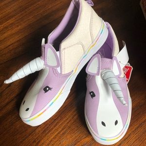 Girls Unicorn 🦄 Vans NWT